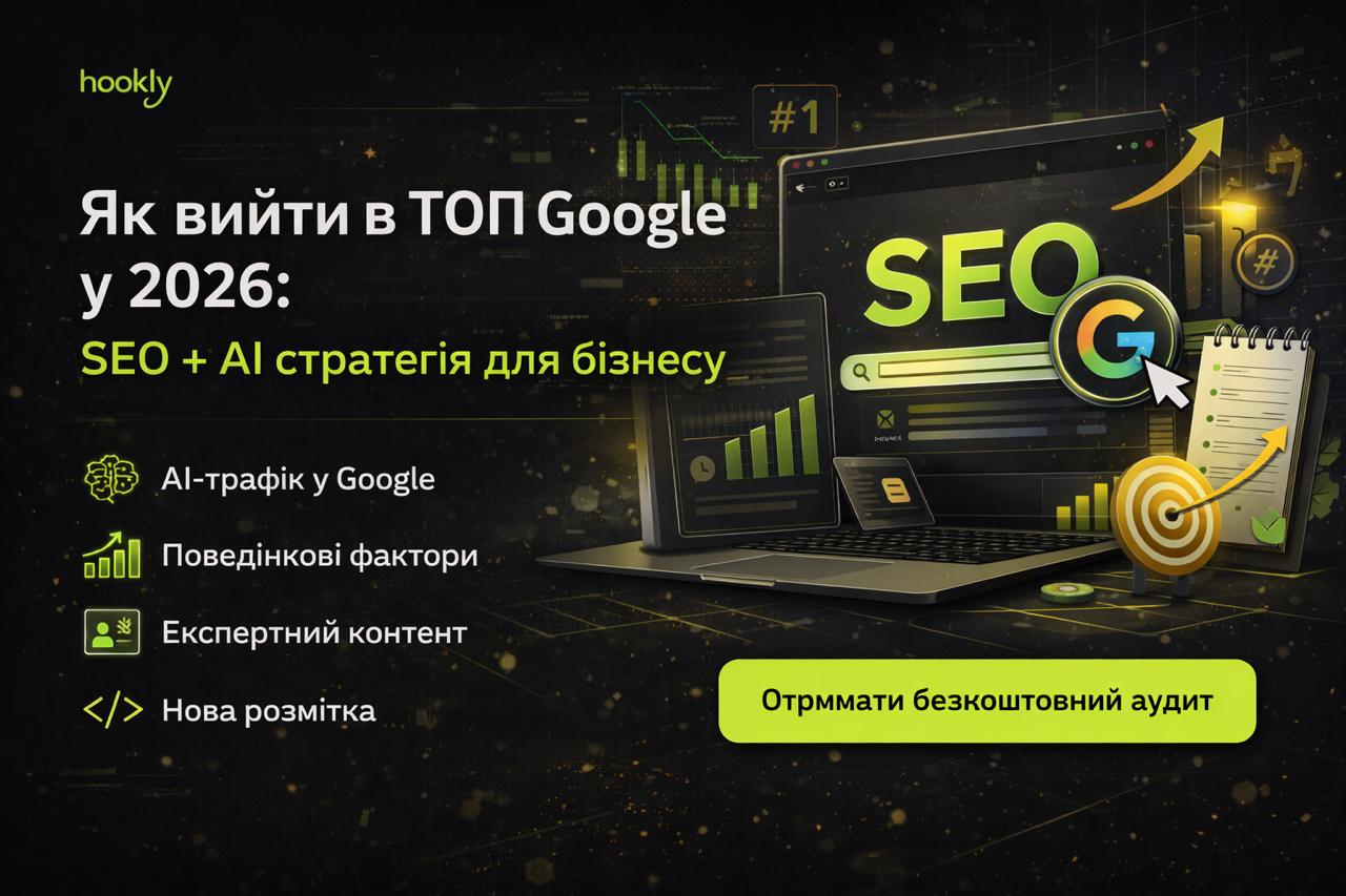 Як вийти в ТОП Google у 2026: SEO + AI стратегія для бізнесу